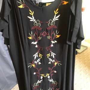 Miami Embroidered Maxi Dress
